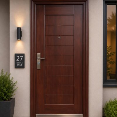 China Entrance Steel Door 218cm (CS 5008)